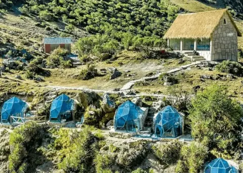 2 Tage/1 Nacht Humantay-See + Nacht unter dem Sternenhimmel auf der Sky Dome + Salkantay